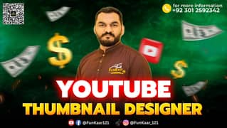 Professional YouTube Thumbnail Design – Fast & Eye-Catching