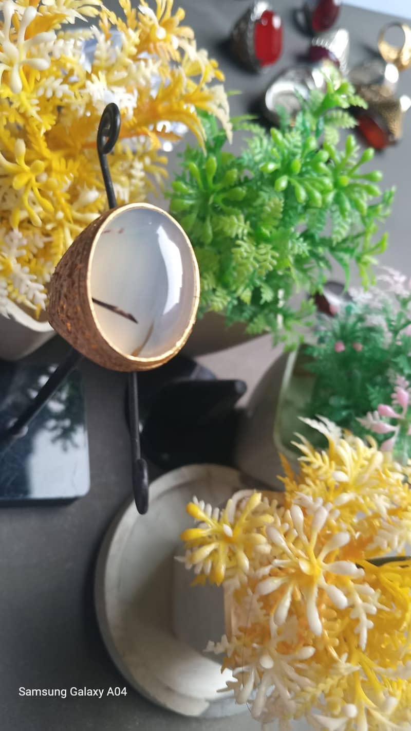 beautiful natural stones ring 0