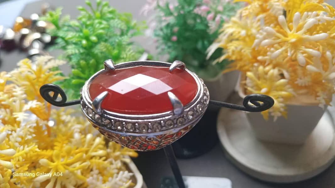beautiful natural stones ring 3