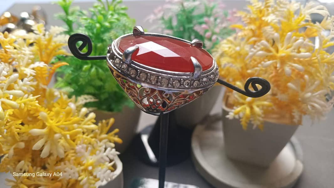 beautiful natural stones ring 5