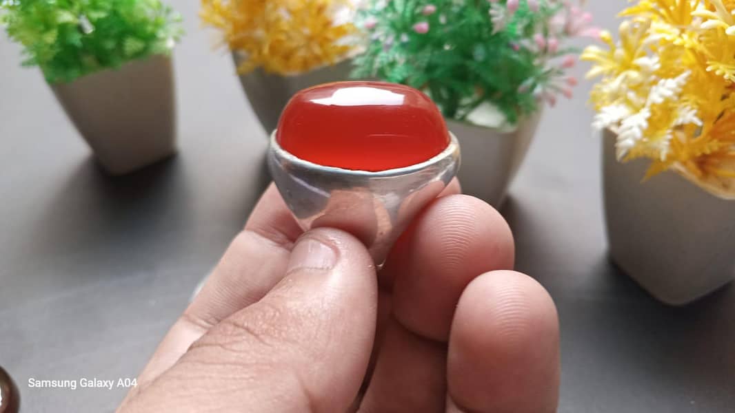 beautiful natural stones ring 9