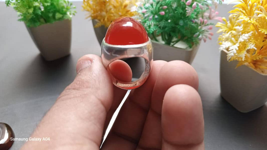 beautiful natural stones ring 11