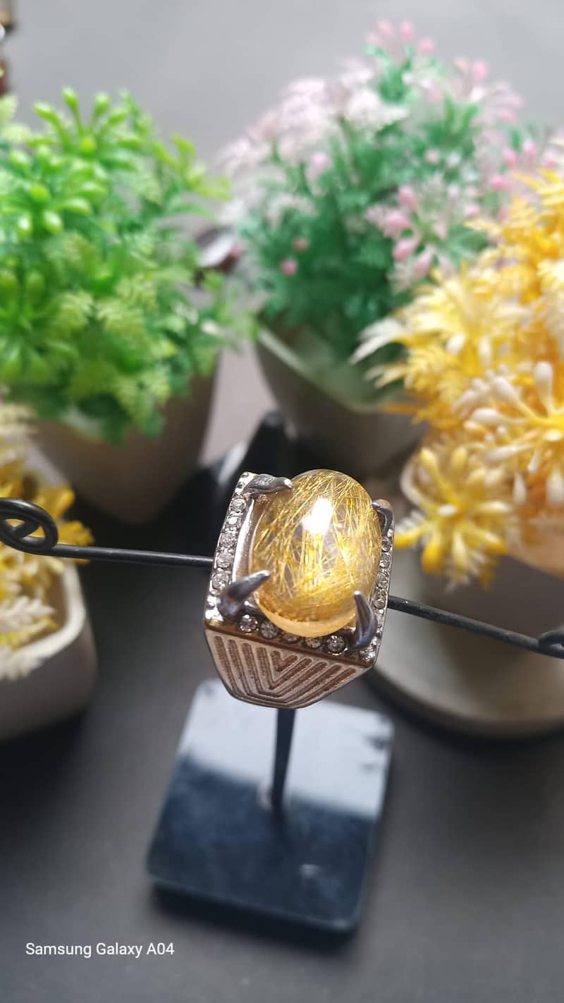 beautiful natural stones ring 13