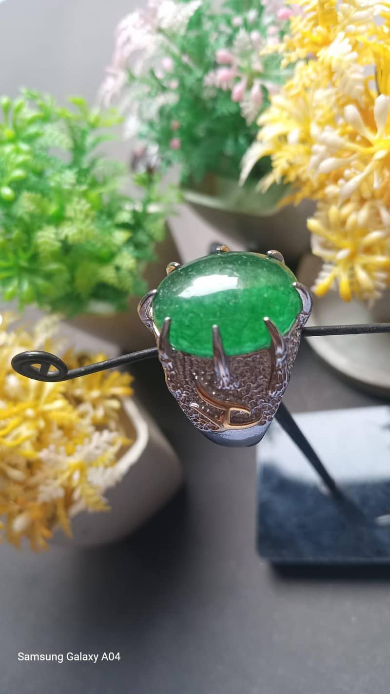 beautiful natural stones ring 15