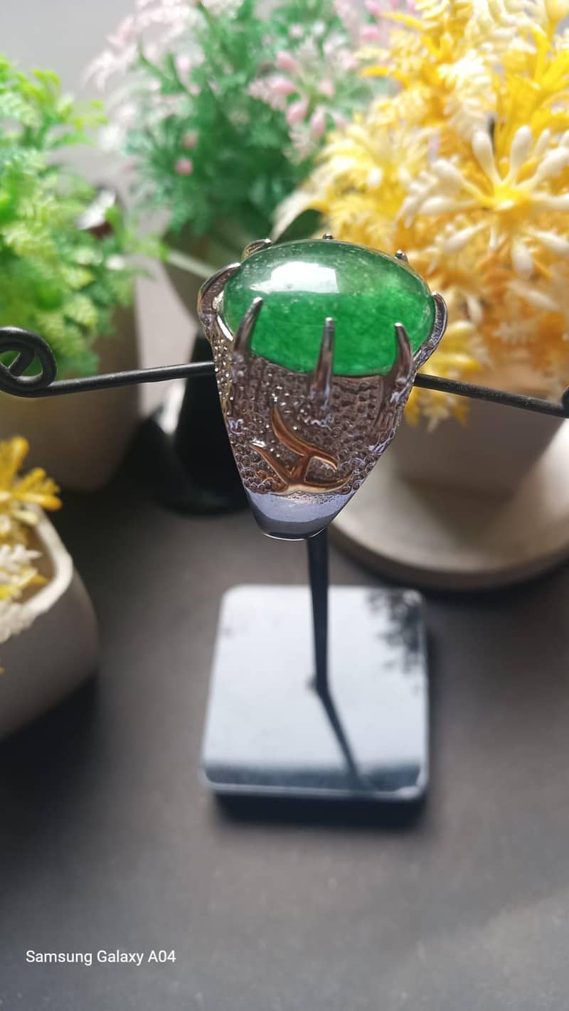 beautiful natural stones ring 16