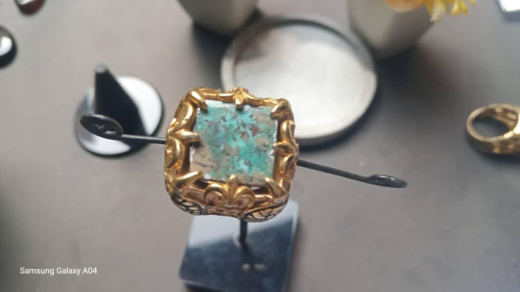 beautiful natural stones ring 17