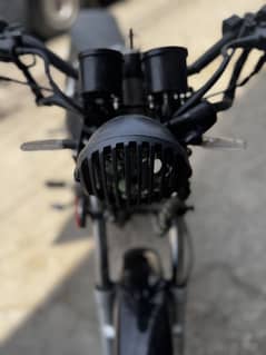 Suzuki 110 modified into hi speed
