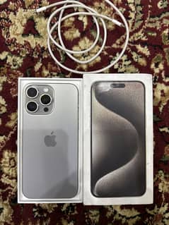 Iphone 15 pro max NT COMPLETE BOX JV