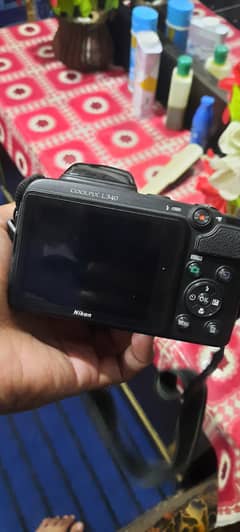 Coolpixl L 340 Cherger Battery Sath mele gai All okay No falt