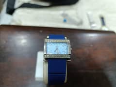 Beautiful Blue Carly Rex Stone watch from Denmark in 4000 only