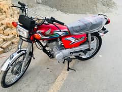 Honda CG 125cc  urgent sale