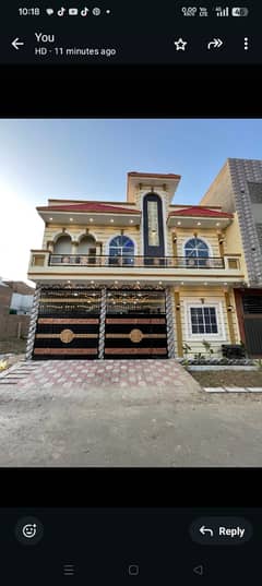 Pelicane Home 7Marla New Brand proper Double Story House For Sale