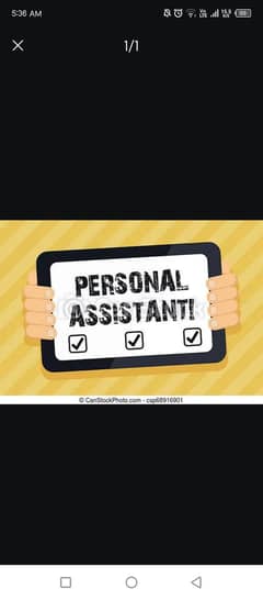 Female assistant required