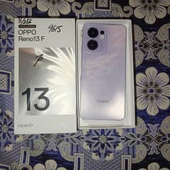 oppo Reno 13F  8gb 256 GB only open box under display fingerprint