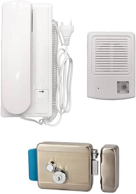 Bug Wifi Alarm system & intercom home security & lock access control 2