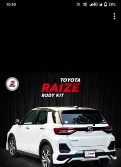 Toyota raize body kits available