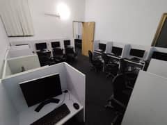 Furnished Office for Rent in Gardan Town for (Call center + Software house + Marketing Office & Other Setup as You Want)