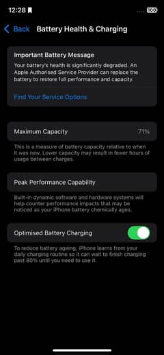 iphone 11 pro 256/waterpack battery health 71 Factory