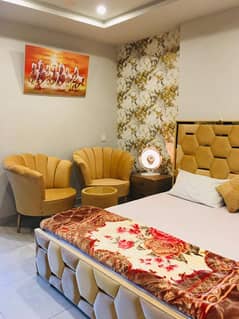 Short time 1bed ROM full furnished apartments safe and scour 100%coupe allow