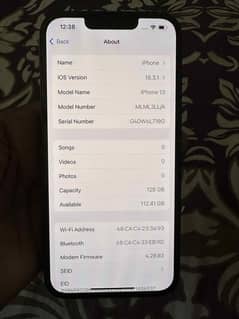 iPhone 13 JV 128GB 10/10