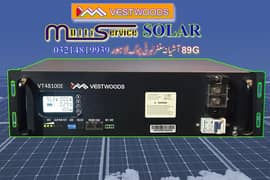Lithium Battery 51.2V 100Ah VESTWOODS | 10-Year Life | Solar Backup |