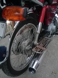 Honda CD 70 2018 Model  Attock Number