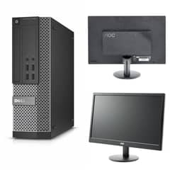Gaming Pc With Monitor Mouse Keyboard Cables Without Speaker