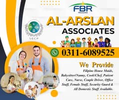 Maids / House Maids / Chef ,Maids Agency Filipino Baby Sitter Nanny
