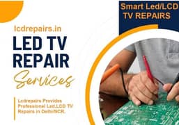 LED Tv Repair/ LCD/ OLED/ Plasma Tv Repairing/ Home Services Available