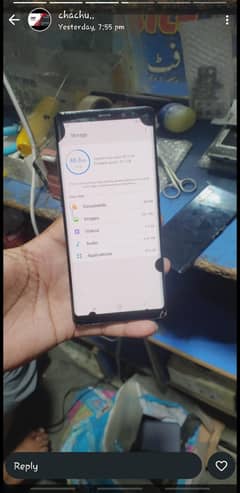 samsung note 8 glass brack gb128 ram