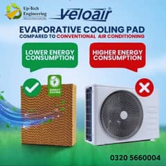 Evaporative Cooling System /Desert Cooler/Chill Heavy Ducts Coolers