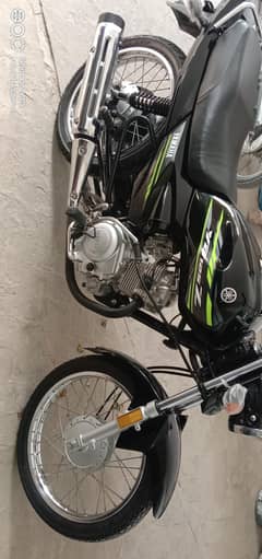yamaha yb125z black 2024. available in dunyapur city