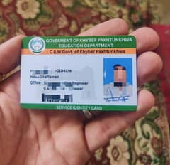 PVC Waterproof Service & Student Card