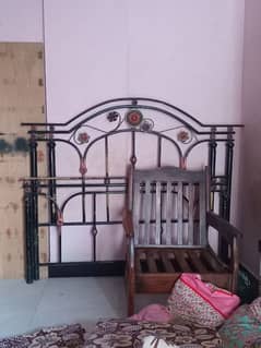 bed with metres