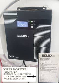 Delux 2.4KVA Solar Inverter