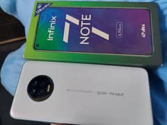 Infinix Note7 Complete box 6/128 good batery good for pub