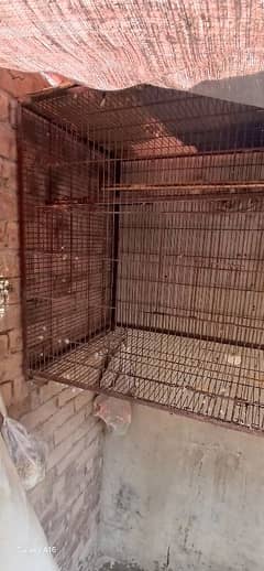 Cage for birds