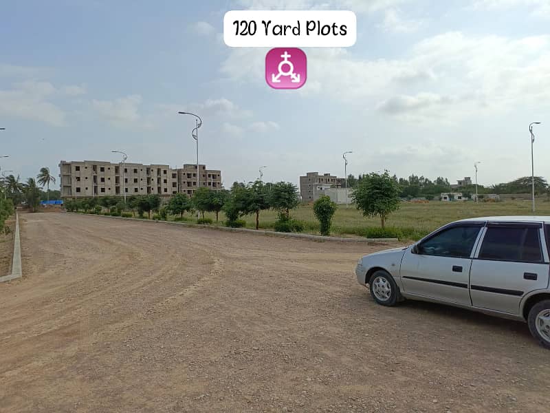 Park Faicing Plot 120 Yard Plot On Installment 3