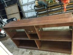 wood counter