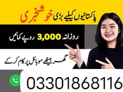 boys/girl's online job/gogal/easy part time job
