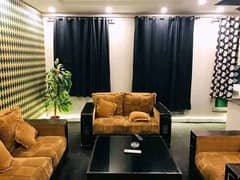 Daily basis 1bed ROM full furnished apartments safe and scour 100%coupe allow