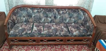 3 seater sofa of solid wood