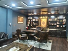 8 MARLA FULL LUXURY OFFICE FULLY RENOVATE WITH BIGGEST ELEVATOR INSTALLED FOR RENT IN DHA PHASE-5