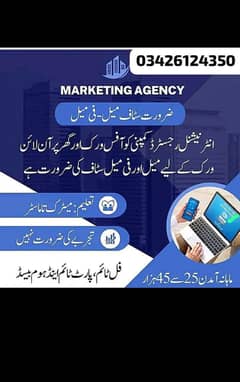 Office work available and home base work available