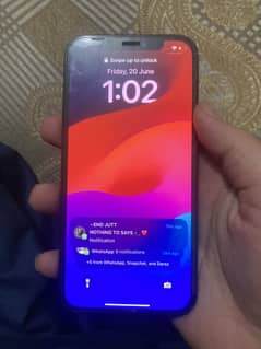 iPhone 12 Pro back damage Qandy san 10/7 no open