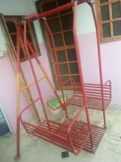 kids swing iron made