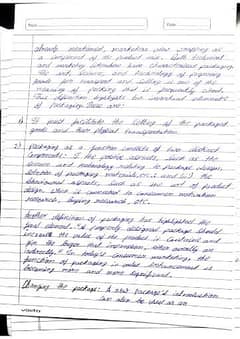 Assignment work