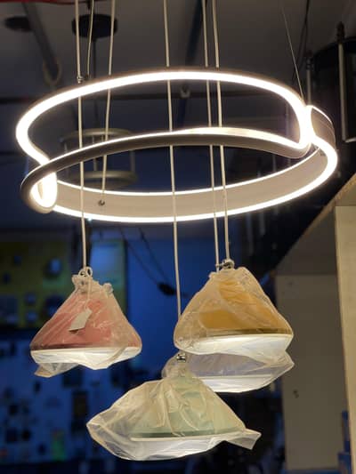 Fancy Chandeleir fanoos hanging lights