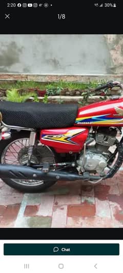 honda cg125 2019/21 invoice