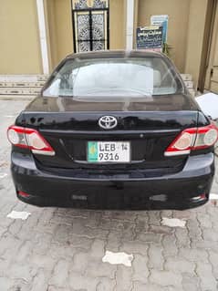 Corolla xli car  2014 model  petrol manual